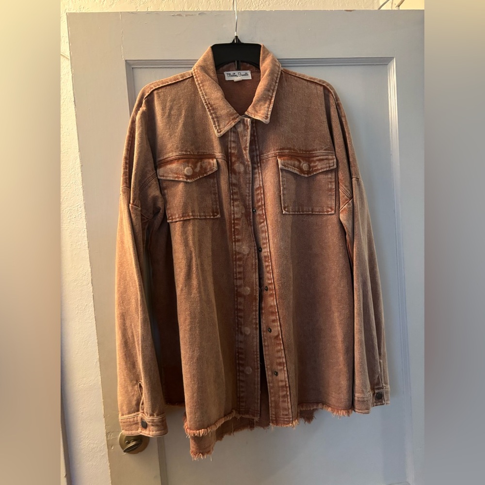 Women’s Rust Denim Jacket